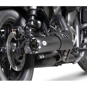 V Performance slip on muffler for Nightster. Black EXHAUST SLIP-ONS AND MUFFLERS V Performance