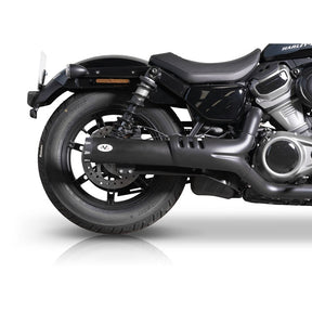 V Performance slip on muffler for Nightster. Black EXHAUST SLIP-ONS AND MUFFLERS V Performance
