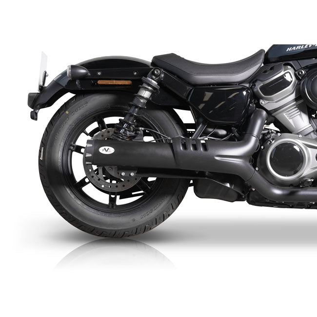 V Performance slip on muffler for Nightster. Black EXHAUST SLIP-ONS AND MUFFLERS V Performance