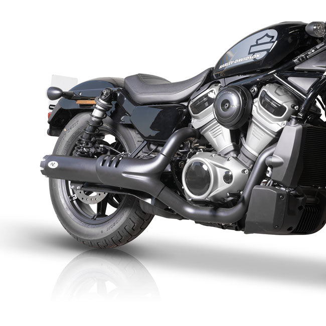 V Performance slip on muffler for Nightster. Black EXHAUST SLIP-ONS AND MUFFLERS V Performance