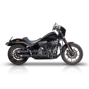V Performance, ''Double Ring'' slip-on muffler set. Black EXHAUST SLIP-ONS AND MUFFLERS V Performance
