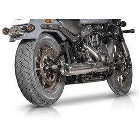 V Performance, ''Revolver'' slip-on muffler set. Chrome EXHAUST SLIP-ONS AND MUFFLERS V Performance
