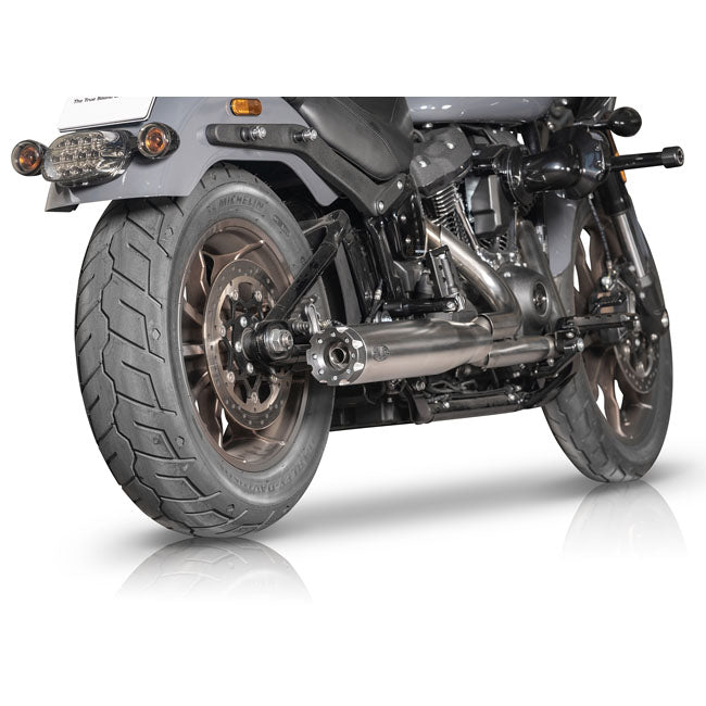 V Performance, ''Revolver'' slip-on muffler set. Chrome EXHAUST SLIP-ONS AND MUFFLERS V Performance