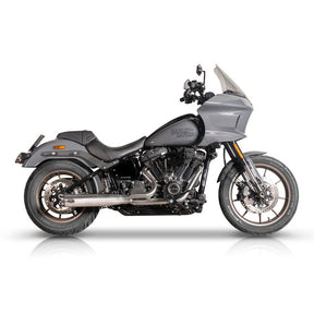 V Performance, ''Revolver'' slip-on muffler set. Chrome EXHAUST SLIP-ONS AND MUFFLERS V Performance