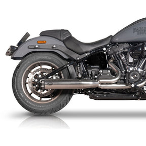 V Performance, ''Revolver'' slip-on muffler set. Chrome EXHAUST SLIP-ONS AND MUFFLERS V Performance