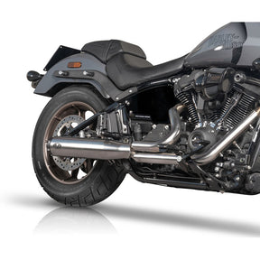 V Performance, ''Revolver'' slip-on muffler set. Chrome EXHAUST SLIP-ONS AND MUFFLERS V Performance