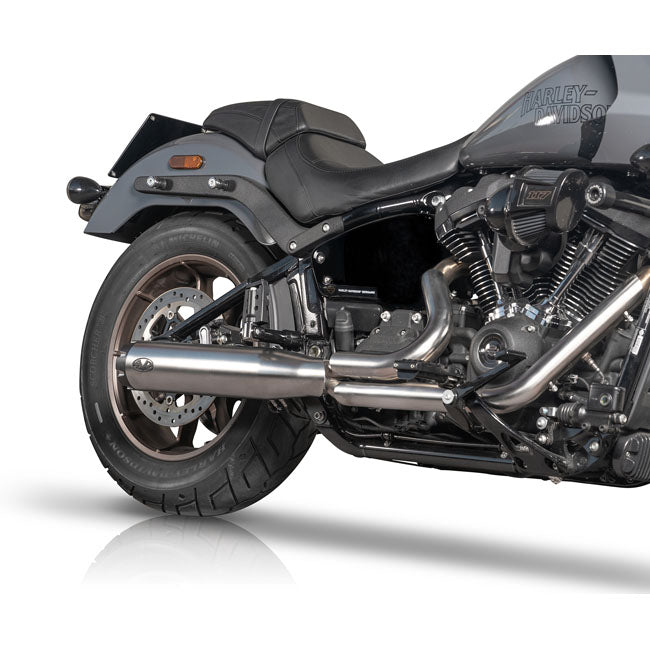 V Performance, ''Revolver'' slip-on muffler set. Chrome EXHAUST SLIP-ONS AND MUFFLERS V Performance