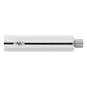 V Performance, ''Revolver'' slip-on muffler set. Chrome EXHAUST SLIP-ONS AND MUFFLERS V Performance