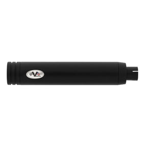 V Performance, ''Double Ring'' slip-on muffler set. Black EXHAUST SLIP-ONS AND MUFFLERS V Performance