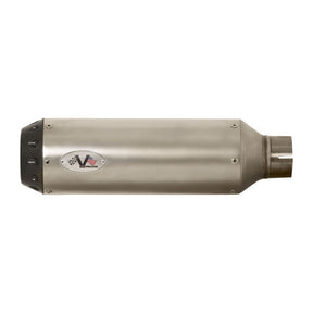 V Performance, ''Tracker'' slip-on muffler set Fat Bob. Satin EXHAUST SLIP-ONS AND MUFFLERS V Performance