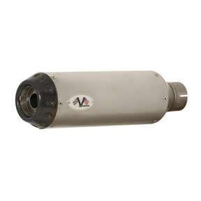 V Performance, ''Tracker'' slip-on muffler set Fat Bob. Satin EXHAUST SLIP-ONS AND MUFFLERS V Performance