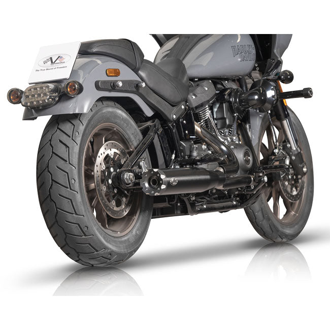 V Performance, Revolver 2-1 Club Style exhaust system. Black Full Exhaust System V Performance