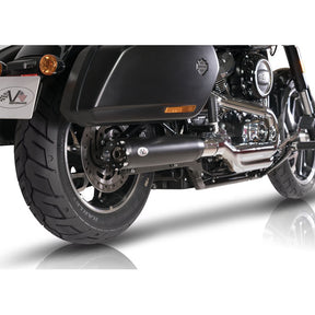 V Performance, Revolver slip-on muffler Sport Glide. Black EXHAUST SLIP-ONS AND MUFFLERS V Performance