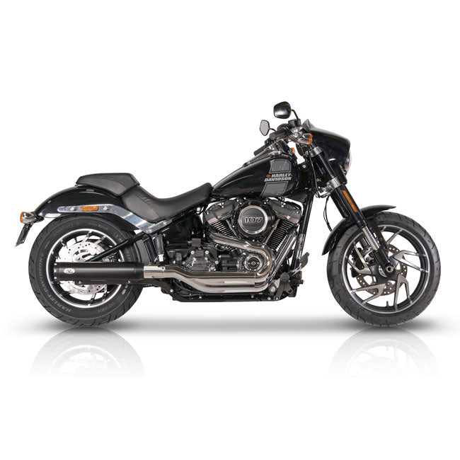 V Performance, Revolver slip-on muffler Sport Glide. Black EXHAUST SLIP-ONS AND MUFFLERS V Performance