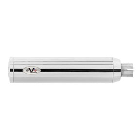 V Performance, Chubby 90mm slip-on muffler set. Chrome EXHAUST SLIP-ONS AND MUFFLERS V Performance