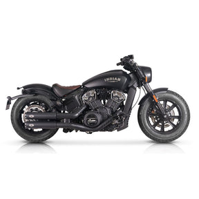 V Performance, Revolver 90mm slip-on muffler set. Black EXHAUST SLIP-ONS AND MUFFLERS V Performance