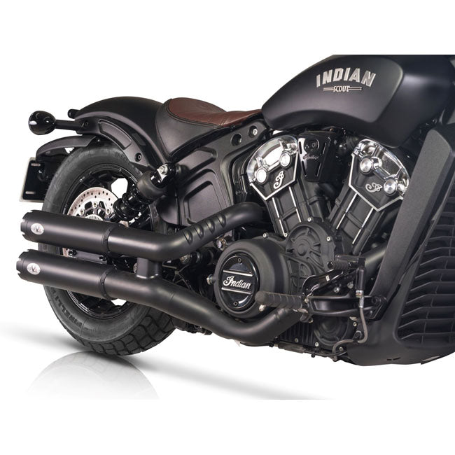 V Performance, Revolver 90mm slip-on muffler set. Black EXHAUST SLIP-ONS AND MUFFLERS V Performance