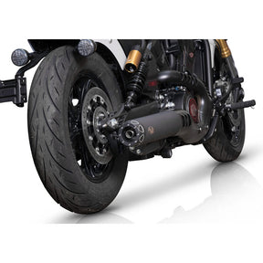 V Performance, Rebel slip-on muffler. Black EXHAUST SLIP-ONS AND MUFFLERS V Performance