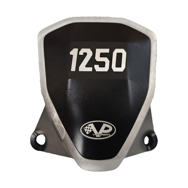 V Performance, right hand engine cover. Black V Performance