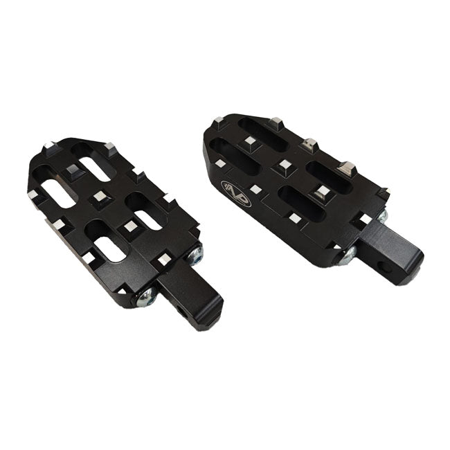 V Performance, rider foot peg set. Black FOOTPEGS V Performance
