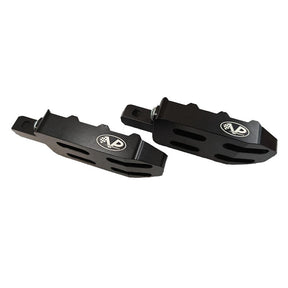 V Performance, rider foot peg set. Black FOOTPEGS V Performance