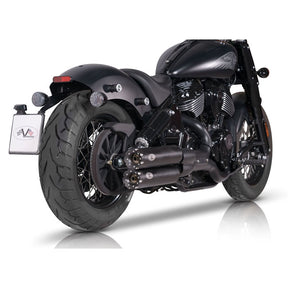 V Performance Twin Slip-ons Revolver Blk Eur 5/5+ EXHAUST SLIP-ONS AND MUFFLERS V Performance