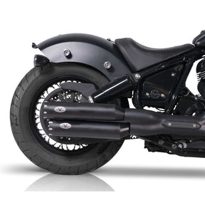 V Performance Twin Slip-ons Revolver Blk Eur 5/5+ EXHAUST SLIP-ONS AND MUFFLERS V Performance