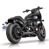 V Performance 2-1 Exh System Revolver Black Euro 5 Full Exhaust System V Performance