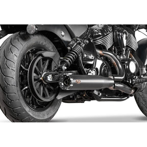 V Performance 2-1 Exh System Revolver Black Euro 5 Full Exhaust System V Performance