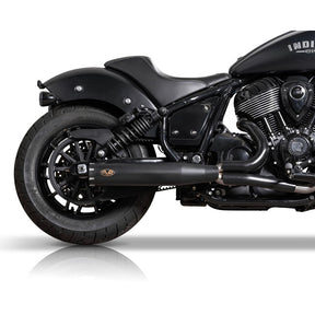 V Performance 2-1 Exh System Revolver Black Euro 5 Full Exhaust System V Performance