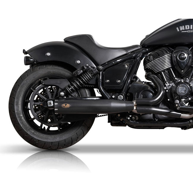 V Performance 2-1 Exh System Revolver Black Euro 5 Full Exhaust System V Performance