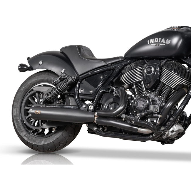 V Performance 2-1 Exh System Revolver Black Euro 5 Full Exhaust System V Performance