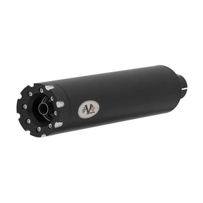 V Performance 2-1 Exh System Revolver Black Euro 5 Full Exhaust System V Performance