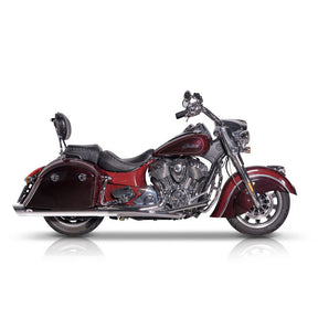 V Performance, 100mm Banger slip-on muffler set. Chrome EXHAUST SLIP-ONS AND MUFFLERS V Performance
