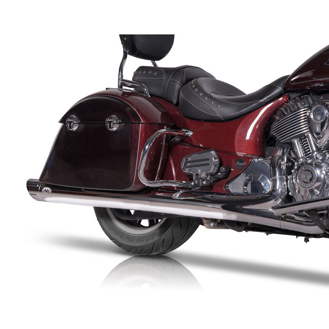 V Performance, 100mm Banger slip-on muffler set. Chrome EXHAUST SLIP-ONS AND MUFFLERS V Performance