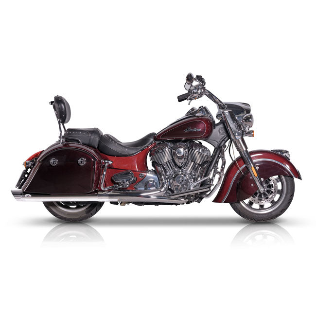 V Performance, 100mm Banger slip-on muffler set. Chrome EXHAUST SLIP-ONS AND MUFFLERS V Performance