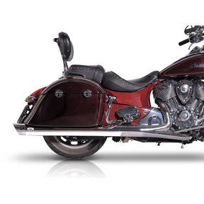 V Performance, 100mm Banger slip-on muffler set. Chrome EXHAUST SLIP-ONS AND MUFFLERS V Performance