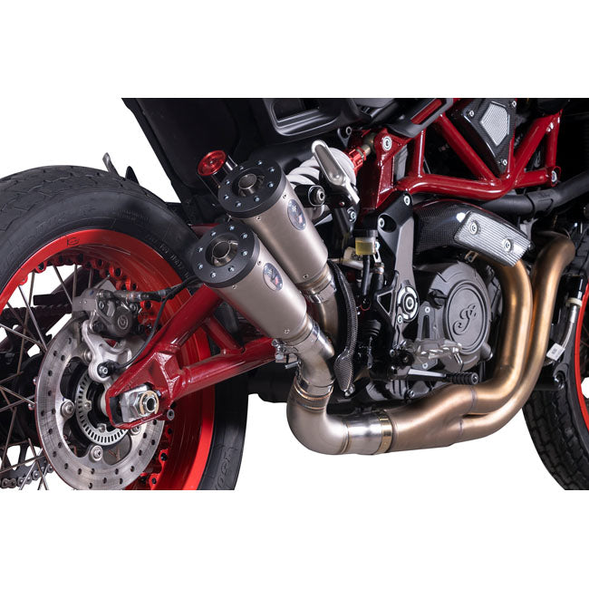 V Performance, Thunder slip-on muffler set for FTR. Titanium EXHAUST SLIP-ONS AND MUFFLERS V Performance