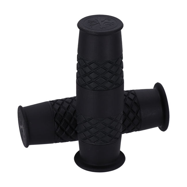 13 1/2 Outlaw grips black 1" GRIPS 13 And A Half Company