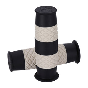 13 1/2 Outlaw grips black/white 1" GRIPS 13 And A Half Company