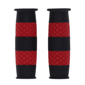 13 1/2 Outlaw grips black/red 1" GRIPS 13 And A Half Company