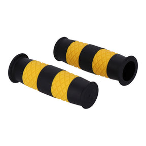 13 1/2 Outlaw grips black/yellow 1" GRIPS 13 And A Half Company