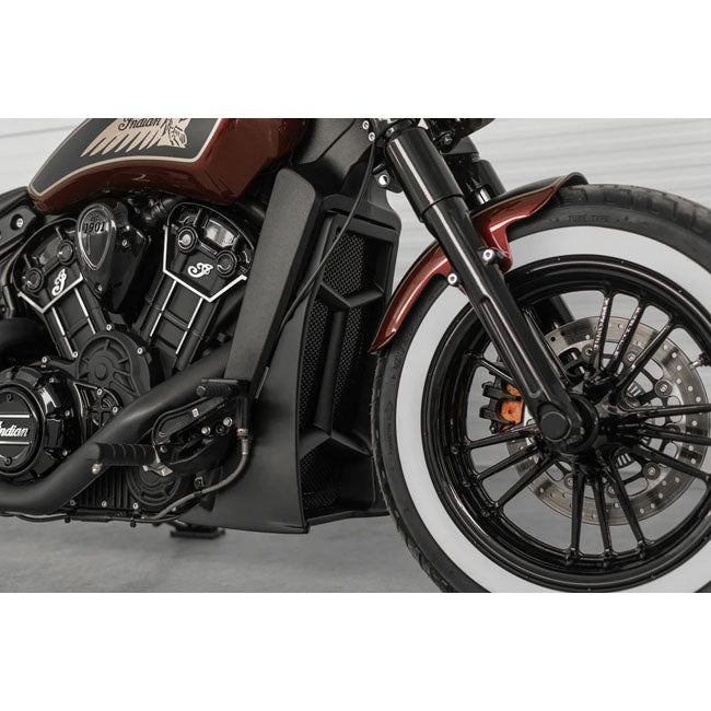 Killer Custom, Apache Series Radiator Cover. Black FRAMES COVERS Killer Custom