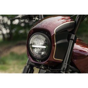 Killer Custom, Tomahawk Series Headlight Fairing. Black Fairing Killer Custom