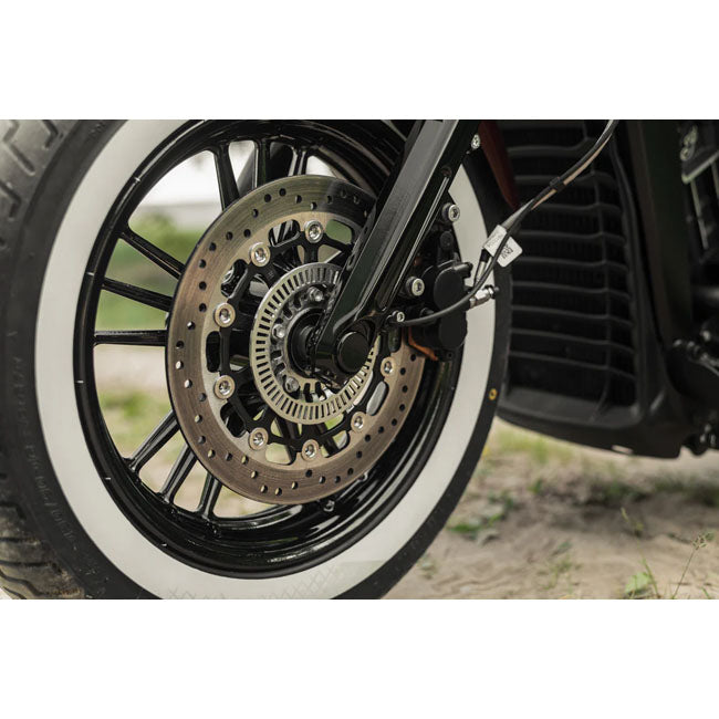 Killer Custom, Front Axle Cover Set. Black AXLE COVERS Killer Custom