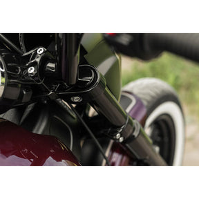 Killer Custom, Fork Caps. Black FORK TUBE CAPS Killer Custom