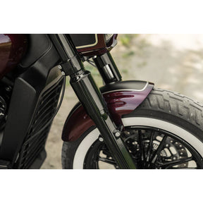 Killer Custom, Lower Fork Covers. Black FORK TUBE CAPS Killer Custom