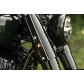 Killer Custom, Front Led Turn Signals. Black TURN SIGNALS Killer Custom