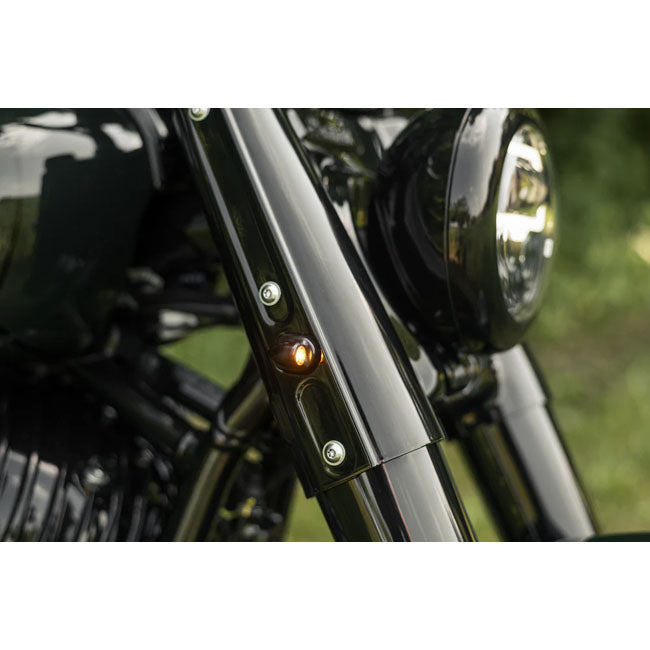 Killer Custom, Front Led Turn Signals. Black TURN SIGNALS Killer Custom