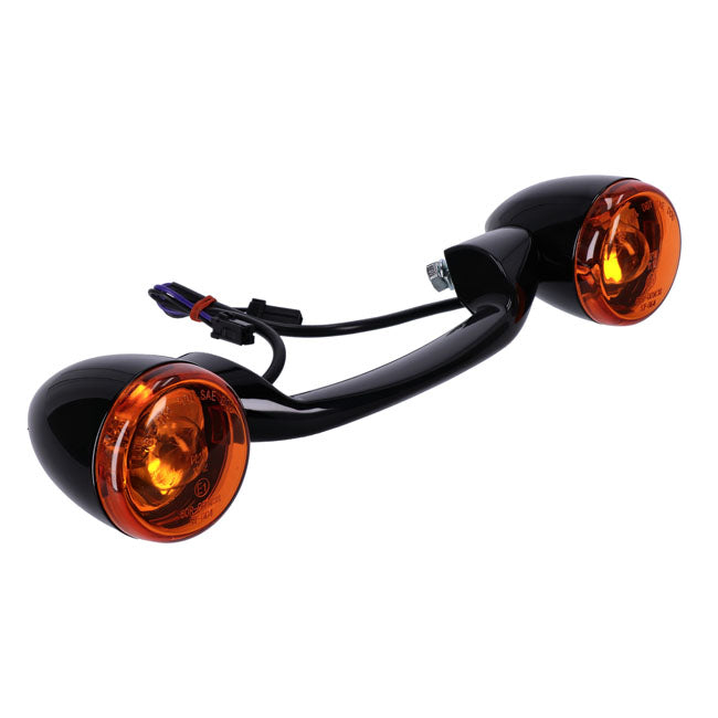 Bullet turn signal bar, without license plate relocation kit TURN SIGNALS BARS Mcs